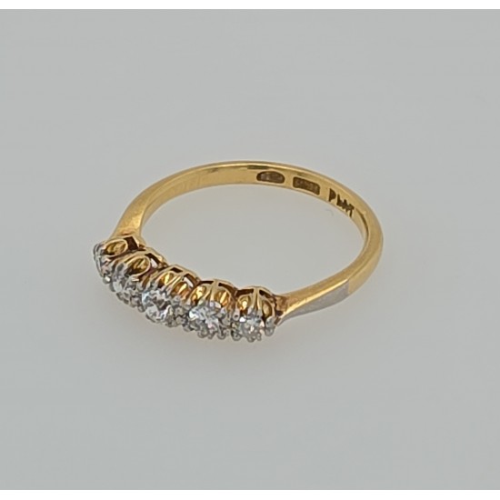 Pre Owned 18ct Diamond Eternity Ring ZB614